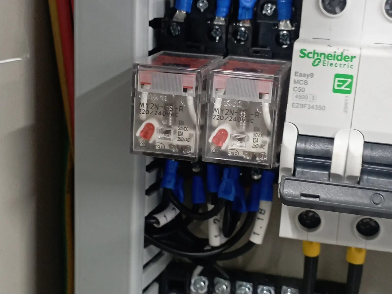 Tủ điều khiển bơm - sơ đồ đấu nối